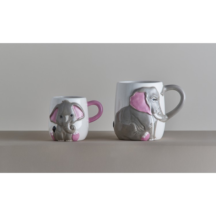 Набор из 2 кружек elephant, 405 мл и 195 мл (72989) Набор из 2 кружек elephant, 405 мл и 195 мл (72989)