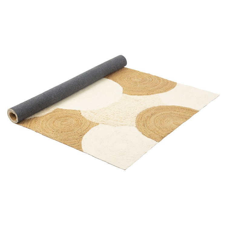 Ковер из джута, шерсти из хлопка agra из коллекции ethnic, 160х230см (76022) Ковер из джута, шерсти из хлопка agra из коллекции ethnic, 160х230см (76022)