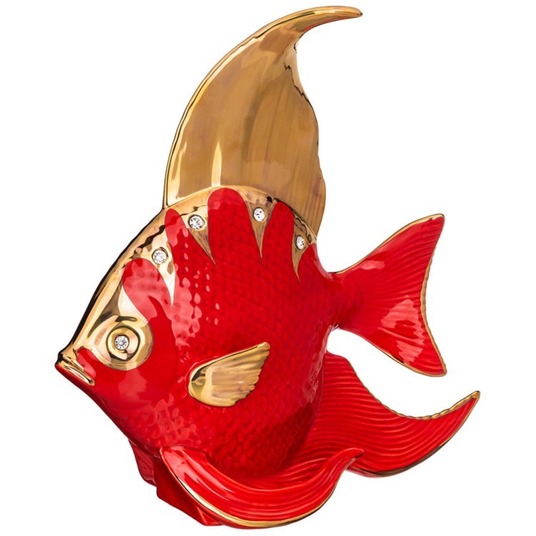 Фигурка "красная рыбка" высота 27см Lefard (58-1044)