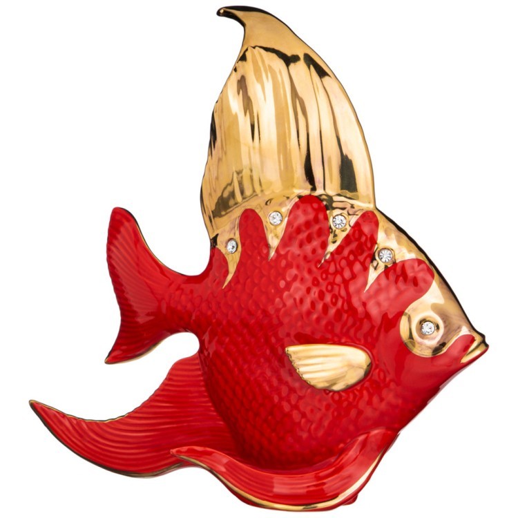 Фигурка "красная рыбка" высота 27см Lefard (58-1044)