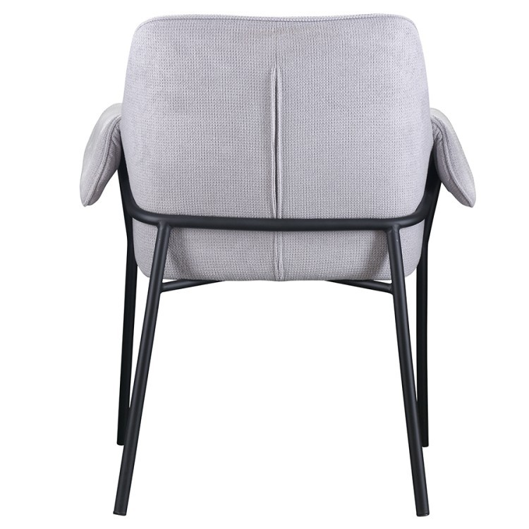 Стул aline, шенилл, светло-серый (74016) Стул aline, шенилл, светло-серый (74016)