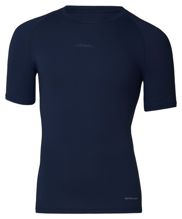 Футболка компрессионная JÖGEL PerFormDRY Baselayer Tee SS 2, темно-синий (2117416) Футболка компрессионная JÖGEL PerFormDRY Baselayer Tee SS 2, темно-синий (2117416)