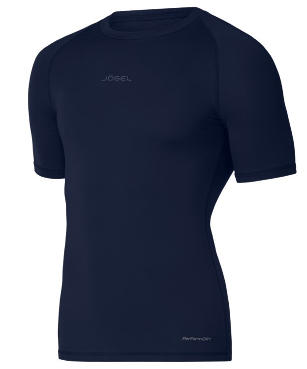 Футболка компрессионная JÖGEL PerFormDRY Baselayer Tee SS 2, темно-синий (2117416) Футболка компрессионная JÖGEL PerFormDRY Baselayer Tee SS 2, темно-синий (2117416)