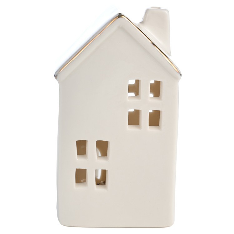 Фигурка "домик" с led-подсветкой 7,3*6,3*12,8 см Lefard (146-2182)