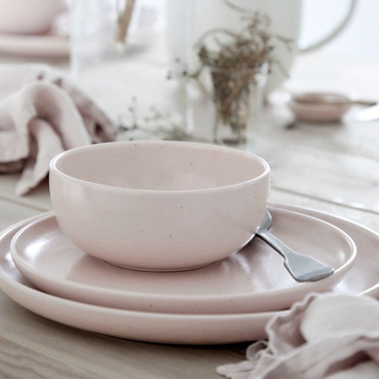 Тарелка XOP223-MRS(XOP223-VC7212), 22 см, керамика, MARSHMALLOW, CASAFINA BY COSTA NOVA