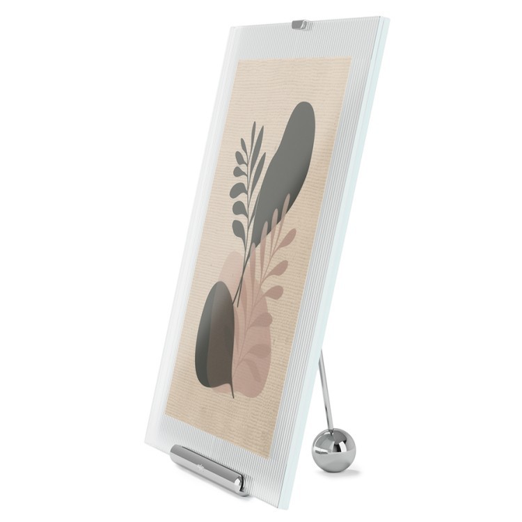 Фоторамка flute, 26х30 см, хром (79974)