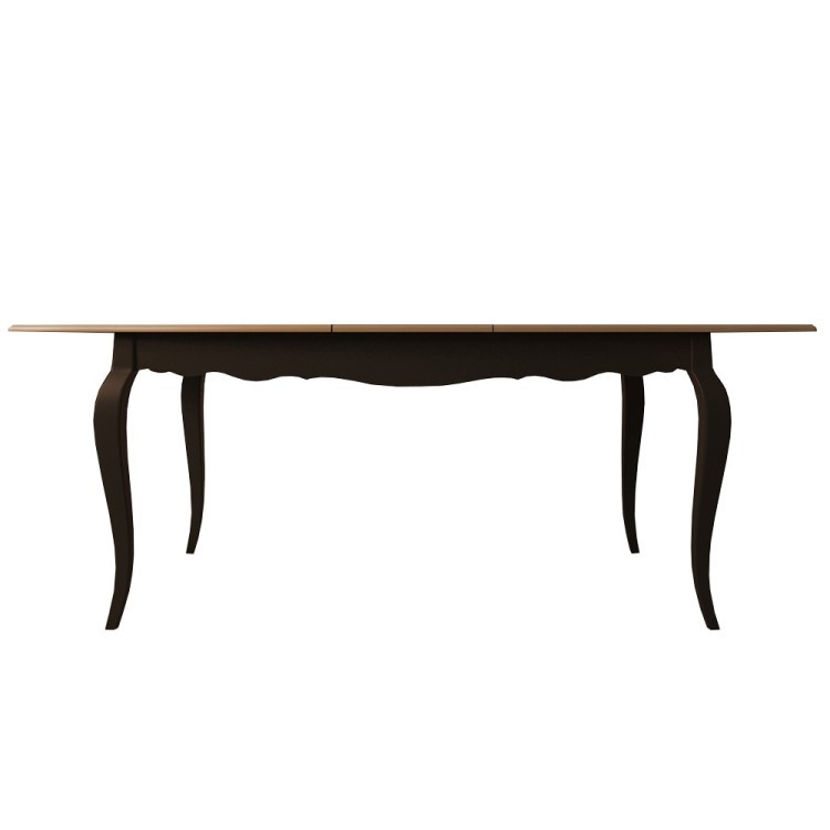 Раскладывающийся обеденный стол Leontina Black арт ST9338BLK ST9338BLK-ET