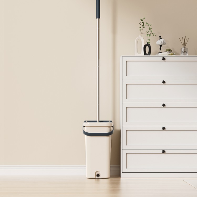 Швабра с отжимом и ведром cleanup, 7 л. (78730)