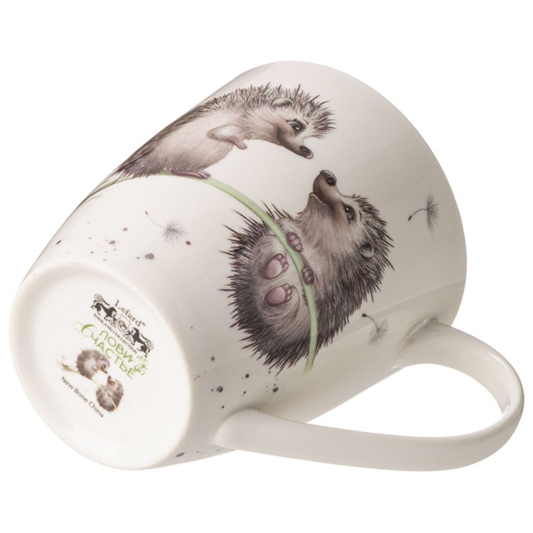 Набор для завтрака lefard "лови счастье" 3пр.: кружка 370мл, салатник, тарелка 20,5см Lefard (581-013)