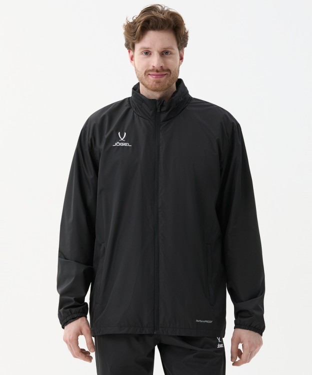 Куртка ветрозащитная JOGEL DIVISION PerFormPROOF Shower Jacket, черный (1950237)