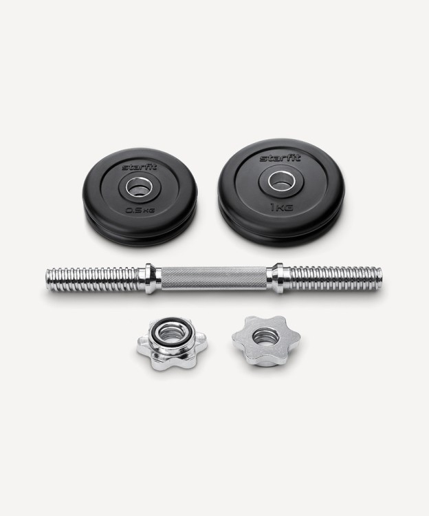 Гантель разборная обрезиненная в коробке Starfit DB-716, 4 кг (2107561)