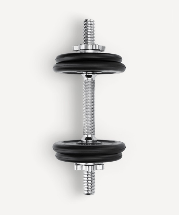 Гантель разборная обрезиненная в коробке Starfit DB-716, 4 кг (2107561)