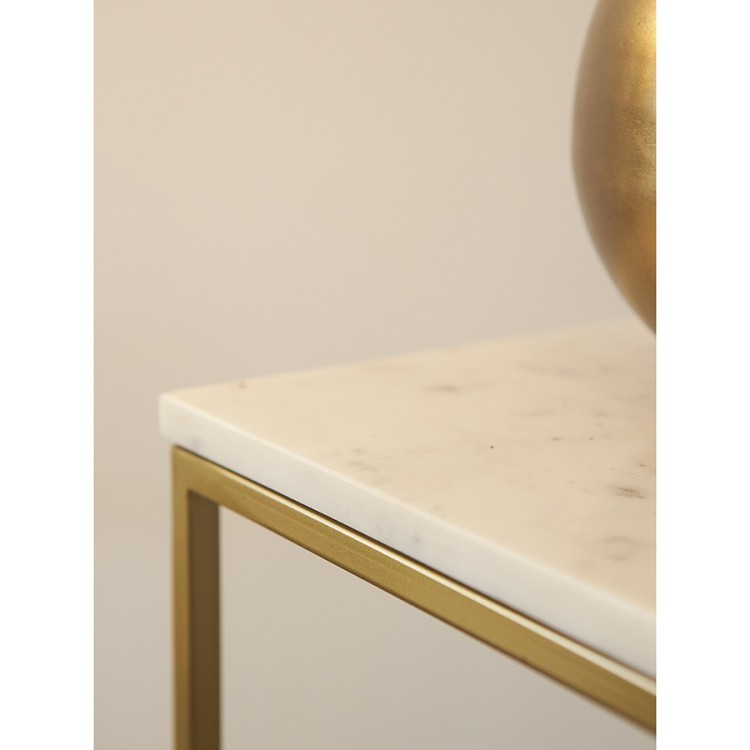 Набор столиков кофейных mayen gold, белые/золотистые (76903)