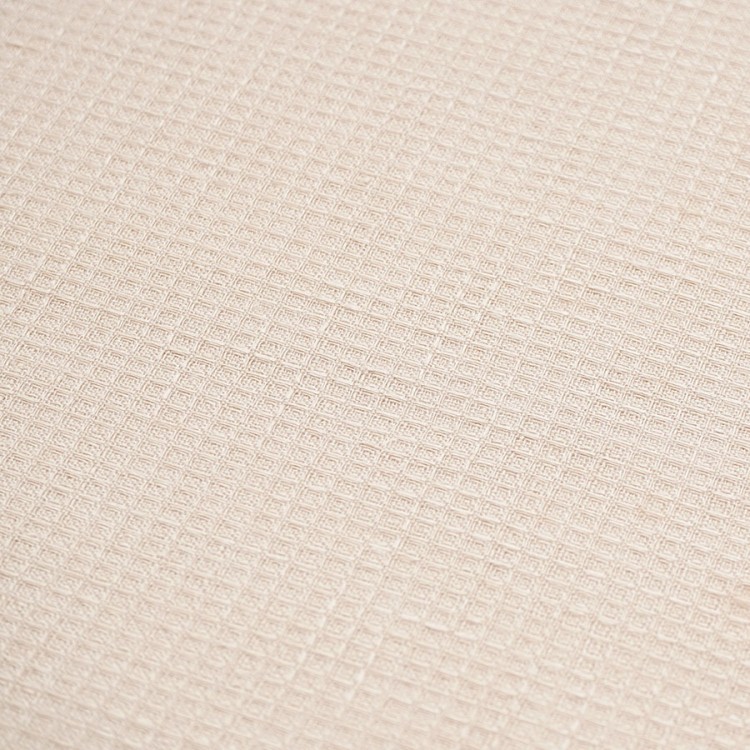 Набор из двух вафельных полотенец изо льна бежевого цвета из коллекции essential, 50х70 см (73590)
