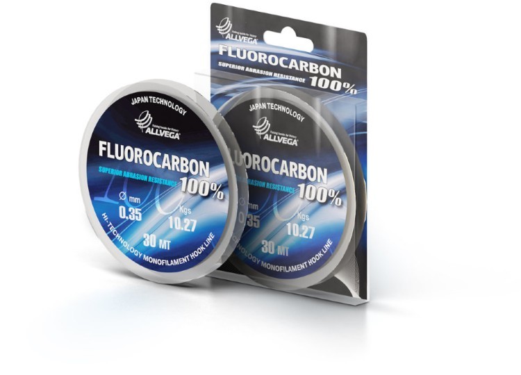 Леска Allvega FX Fluorocarbon 100% 30м 0.35мм (10,27кг) (58957)