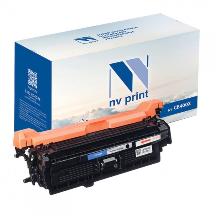Картридж лазерный NV PRINT NV-CE400X для HP LaserJet Pro черный ресурс 11000 стр. 362223 (1) (90947)