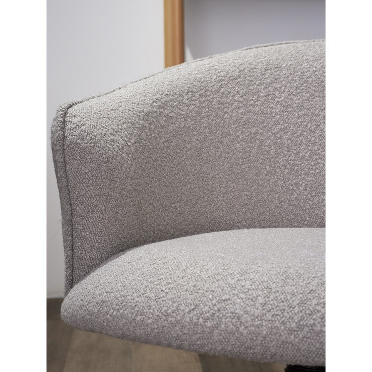 Кресло paal, букле, серое (77020)