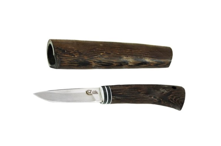 Нож туристический Ворсма Амулет, сталь Х12МФ, венге (кузница Семина) (61557)