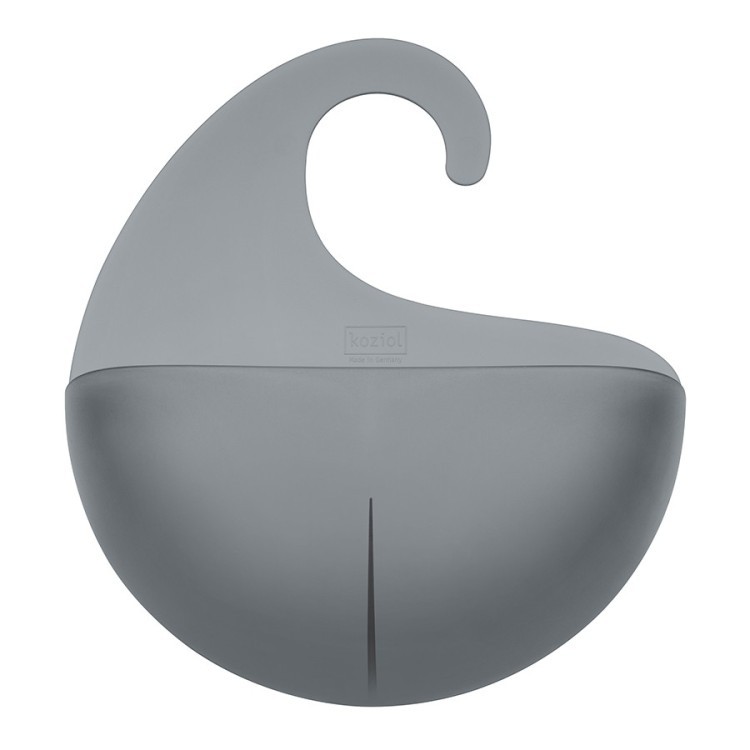 Органайзер для ванной surf xl, прозрачно-серый (60486)