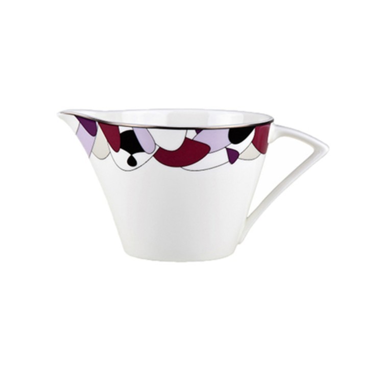 Молочник A2118139, костяной фарфор, white, purple, MIKASA