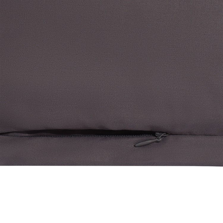 Комплект постельного белья из премиального сатина темно-серого цвета из коллекции essential, 200х220 см (78459)