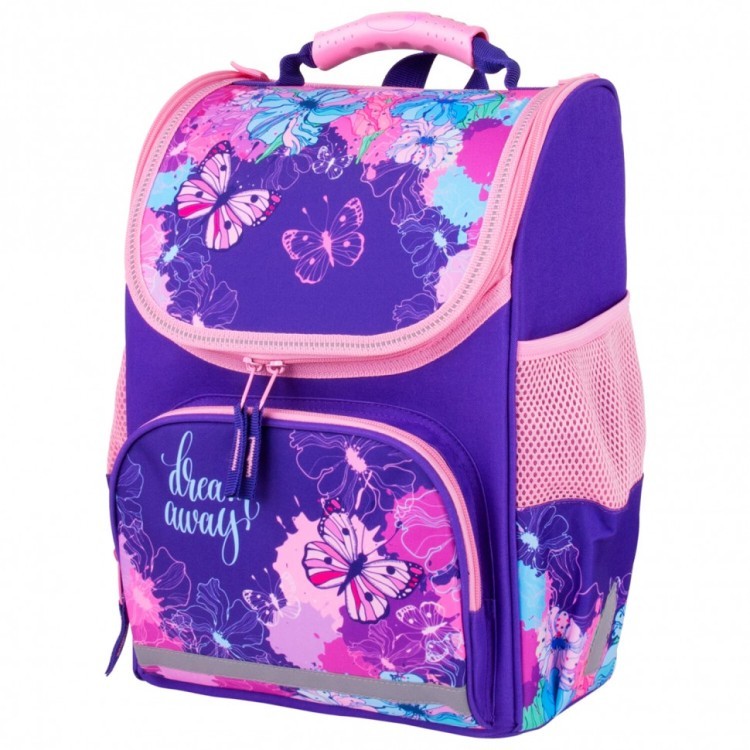 Ранец Пифагор Basic Butterflies 35х28х18 см 270683 (1) (88833)