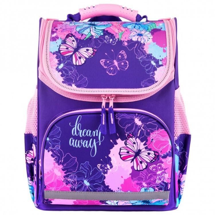 Ранец Пифагор Basic Butterflies 35х28х18 см 270683 (1) (88833)