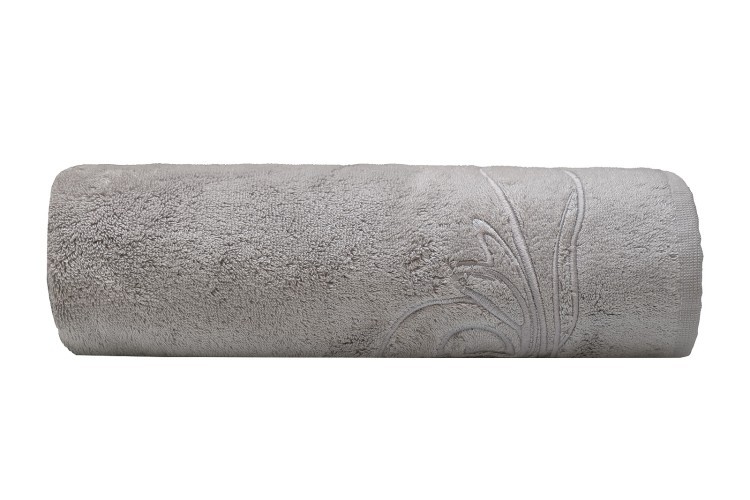 Полотенце Лирика модал серое 70*140 (TT-00015196)