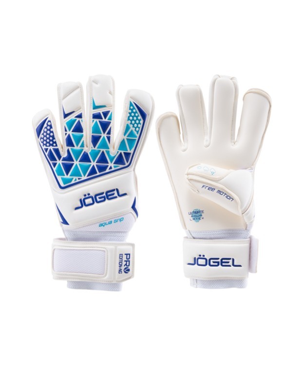 Перчатки вратарские JOGEL Pro Edition-NG Roll Negative, белый (1754709)
