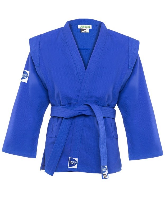 Куртка для самбо Junior SCJ-2201, синий, р.5/180 (447637)