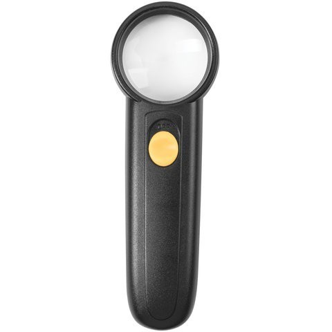 Лупа с подсветкой Brauberg d37 мм увеличение 8х 454127 (2) (86577)