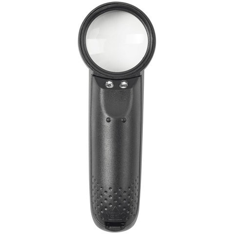 Лупа с подсветкой Brauberg d37 мм увеличение 8х 454127 (2) (86577)