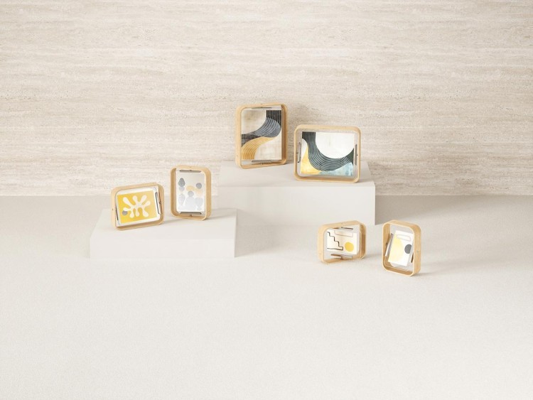 Фоторамка двусторонняя bellwood,16х22 см, натуральное дерево (79975)