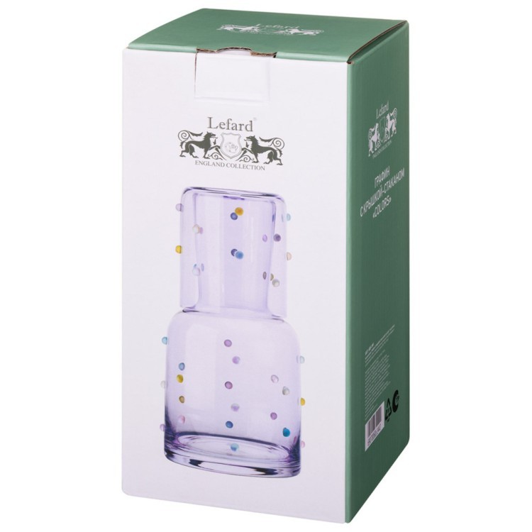 Графин с крышкой-стаканом "colors" 750/290 мл Lefard (685-144)