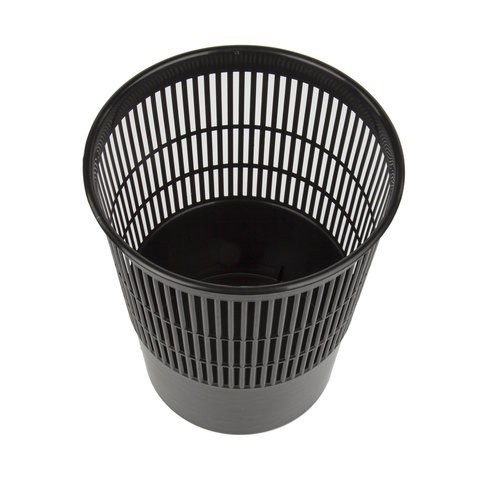 Корзина для мусора пластиковая Brauberg 14 л 237003 (5) (87241)