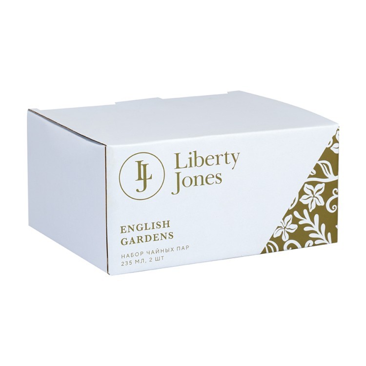 Набор чайных пар english gardens, 235 мл, 2 шт. (79745)
