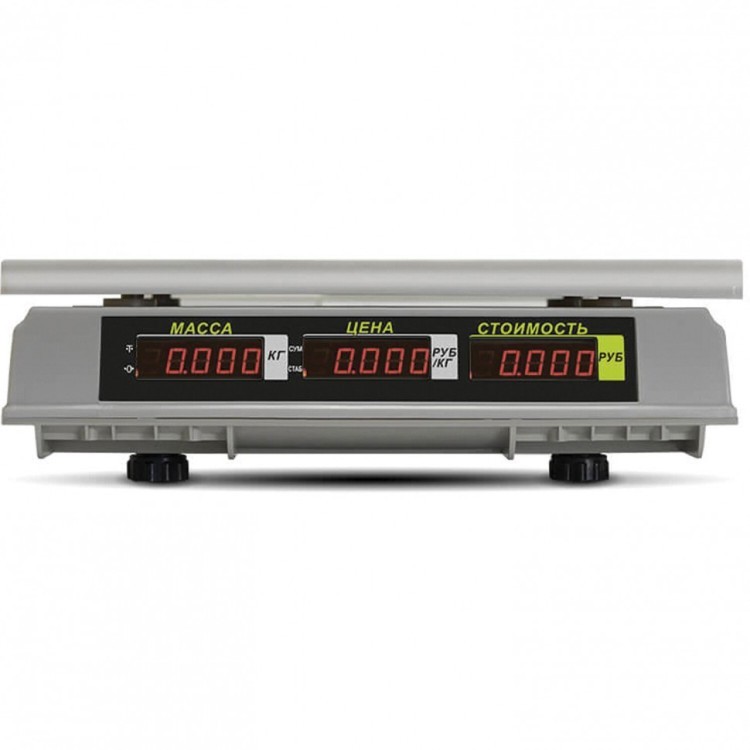 Весы торговые Mertech M-ER 326-15.2 LED 0,05-15 кг платформа 325x230 мм без стойки 290612 (1) (90908)