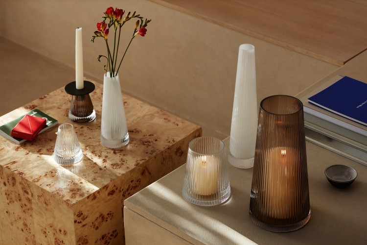 Ваза beacon, 30 см, белая (80768)