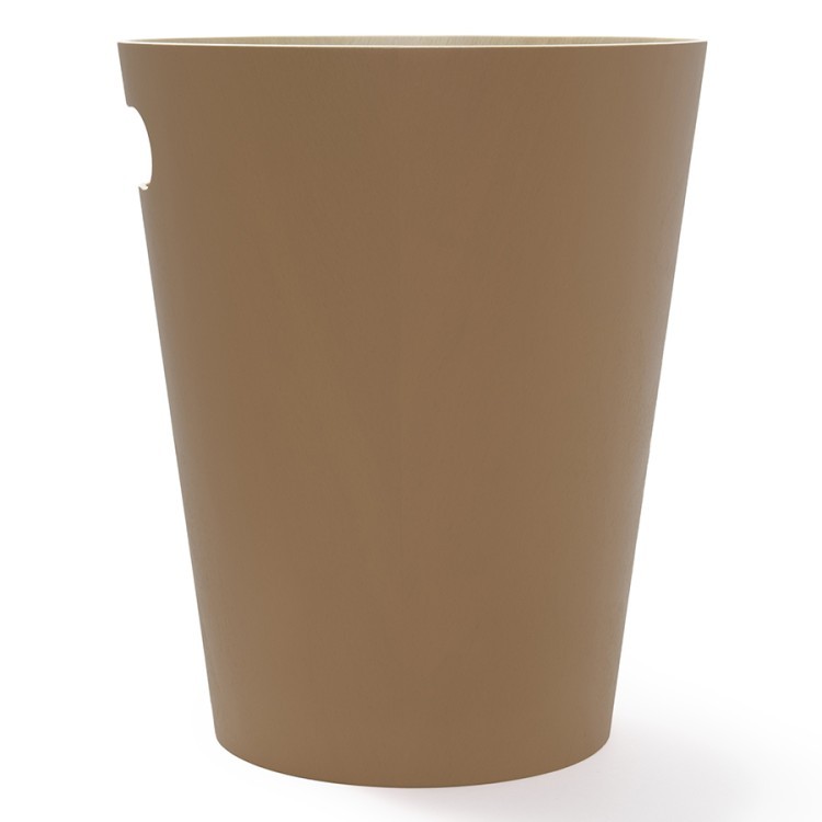 Корзина для мусора woodrow, 7,5 л, коричневая (78707)