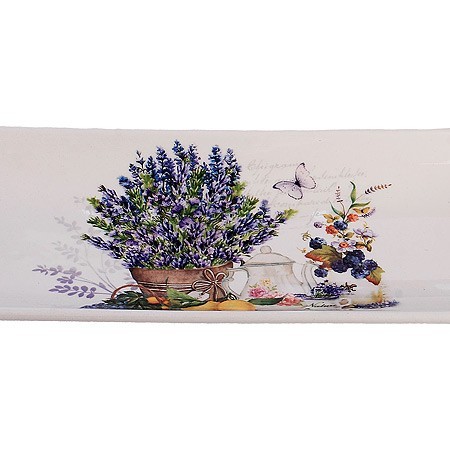 Блюдо сервировочное 28х10,6х3см Утренняя свежесть доломит LR (60201) Блюдо сервировочное 28х10,6х3см Утренняя свежесть доломит LR (60201)