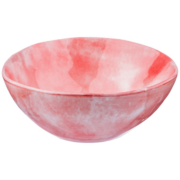 Набор салатников из 6 шт. диаметр=16 см. высота=6,5 см. коллекция "парадиз" цвет: розовый закат (кор Lefard (189-202)