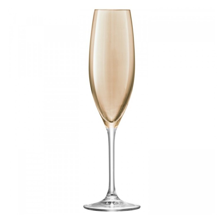 Набор бокалов для шампанского polka, 225 мл, металлик, 4 шт. (59247)