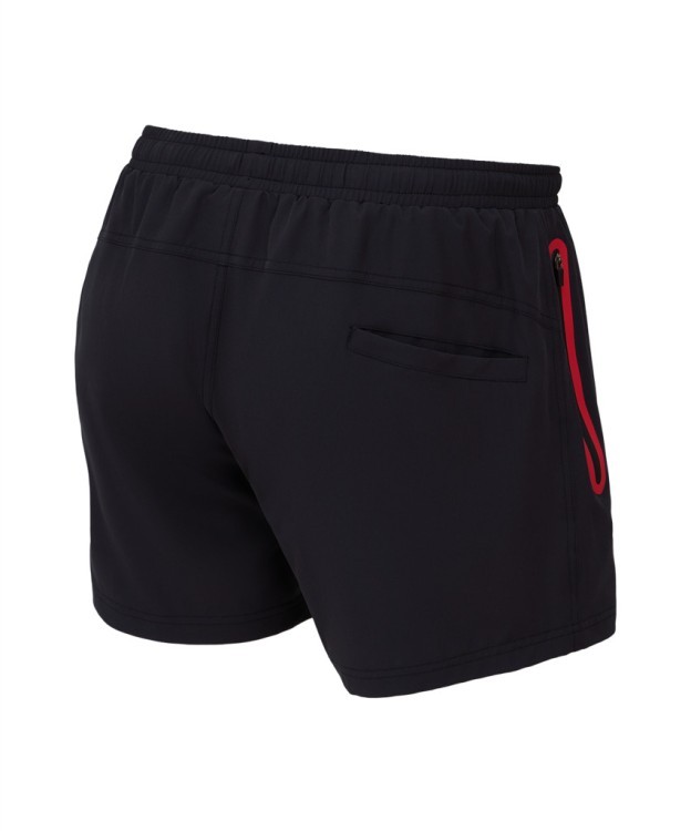 Шорты для плавания 25DEGREES Splash Black/Red, полиэстер (2133332)