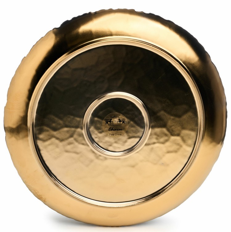 Набор тарелок обеденных lefard "charm" 2 шт. 26*2,5 см (золото) Lefard (779-353)