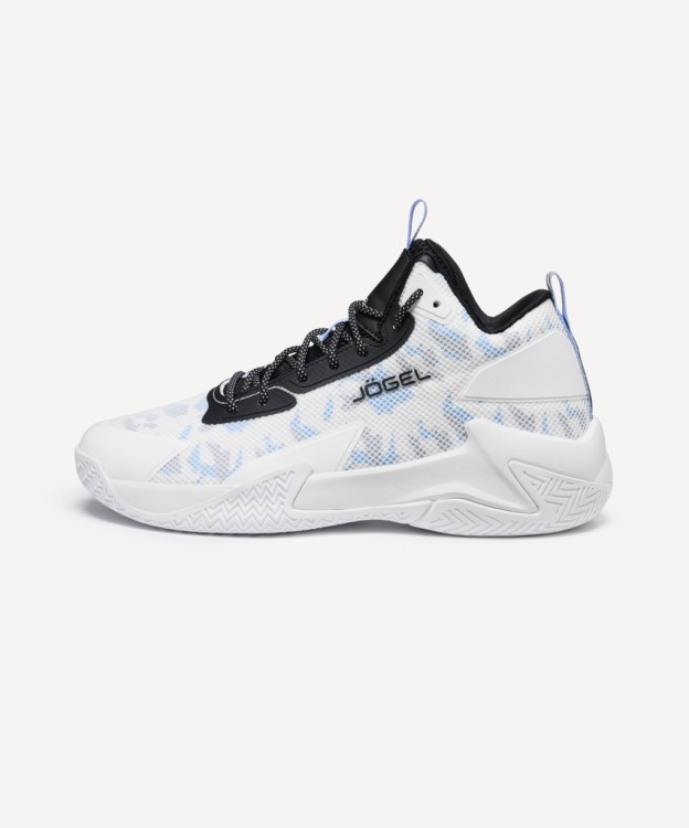 Кроссовки баскетбольные JOGEL Playmaker, белый/голубой/черный (2131629)