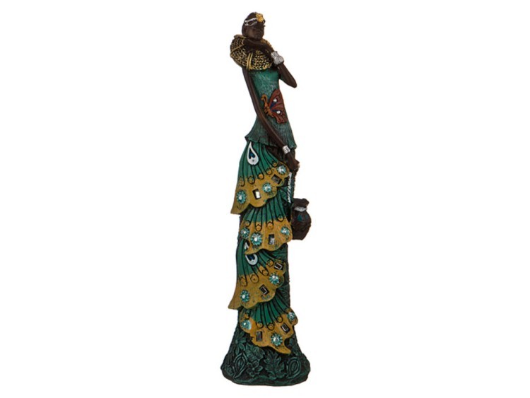 Фигурка "африканка" 28.3*7*6.3см. коллекция "этника" Chaozhou Fountains&statues (252-665)