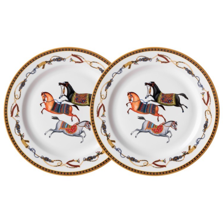 Набор тарелок закусочных lefard "passage" 2 шт. 22,5 см Lefard (760-862)