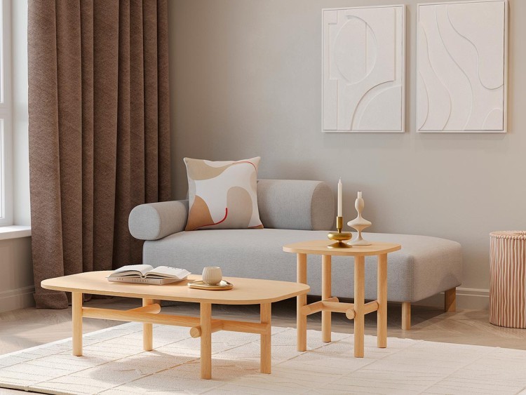 Подсвечник vivlend, 20 см, бежевый (76299)