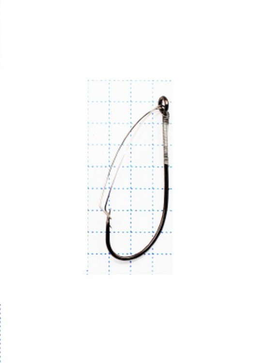 Крючок Koi Weedless Single Hook № 1 , BN, незацепляйка (10 шт.) KH5241-1BN (69023)