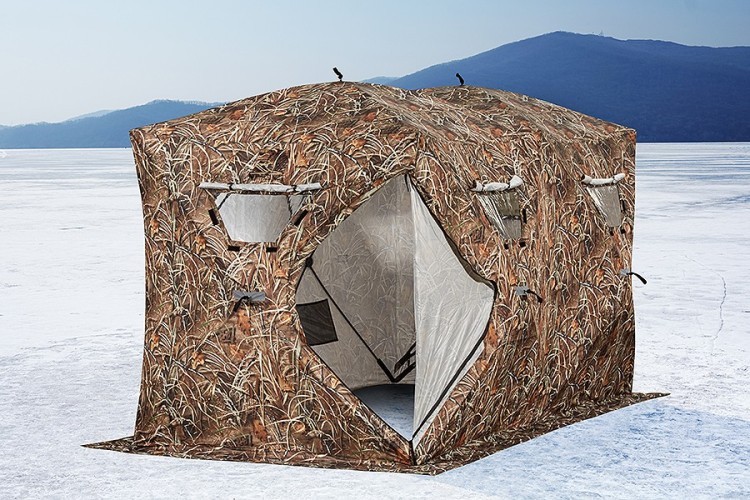 Зимняя палатка куб Higashi Double Camo Comfort (80260)
